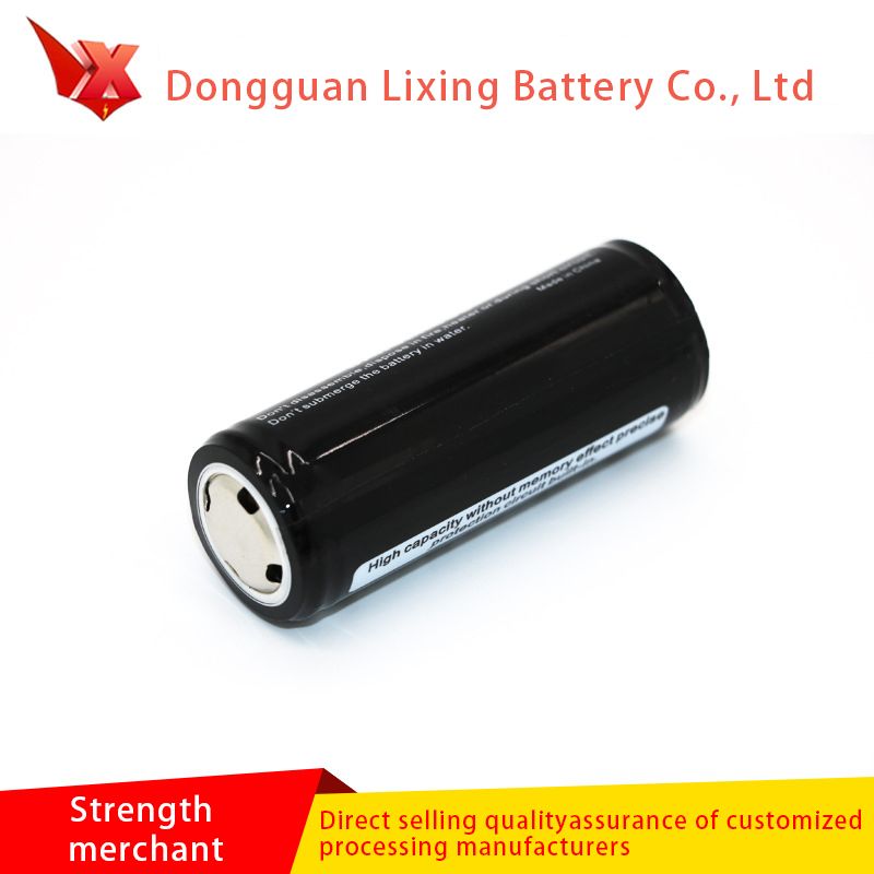 Fabrikanten leverer 5000mAh polymer batterinr. 2 Genopladeligt batteri til 32650 lithium batteri lommelygte
