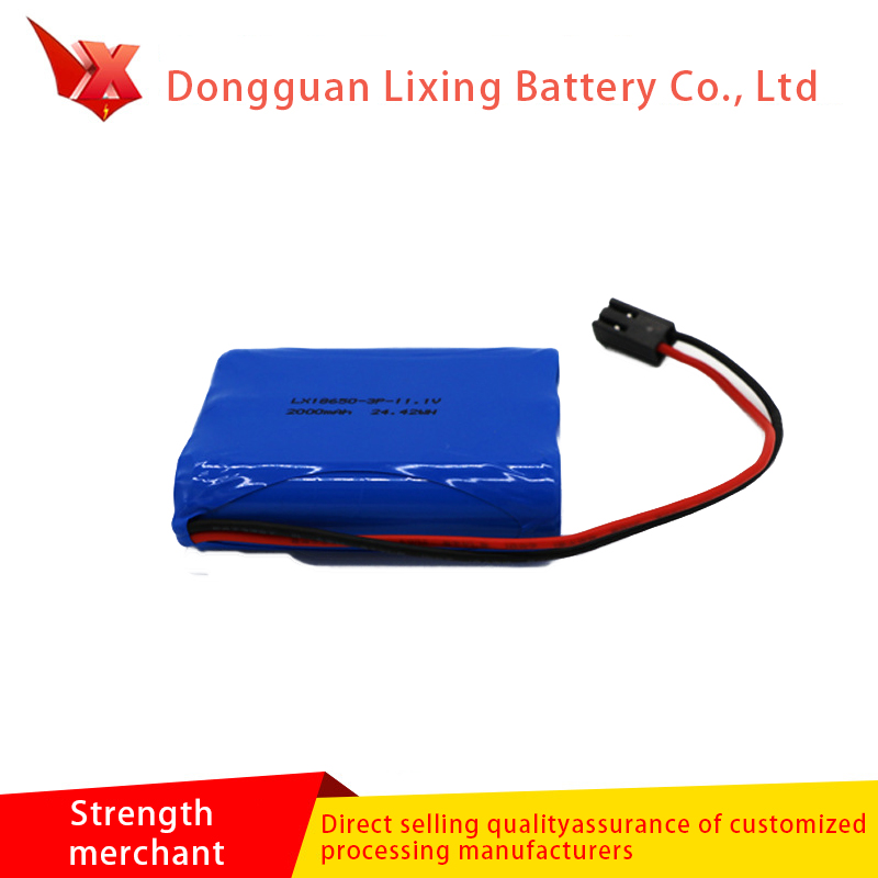 UL 18650 lithium batteri 11.1v Batteri 2000MAH18650 Batteriets værktøj Batteri